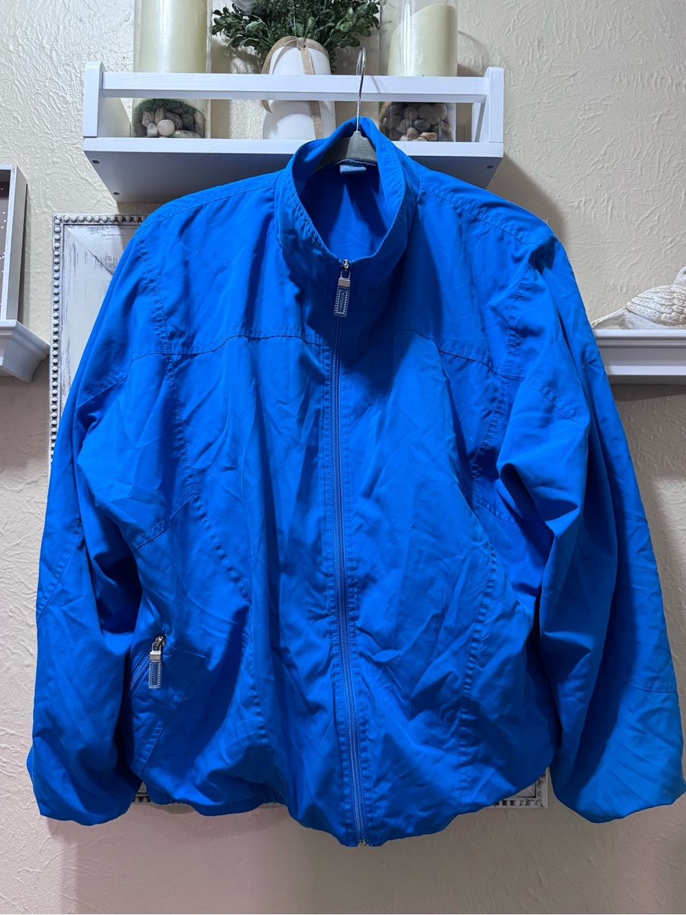 Koret Vintage Blue Lightweight Utility Jacket Sz XL